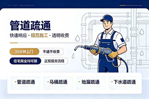 库车管道疏通