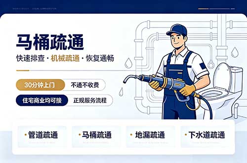 库车马桶疏通