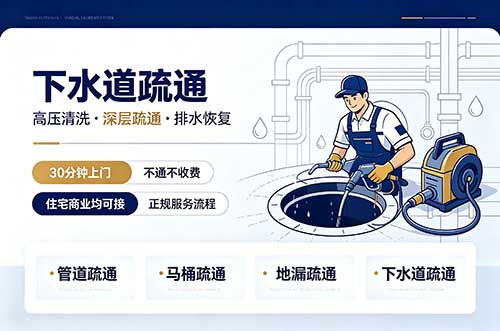 库车下水道疏通