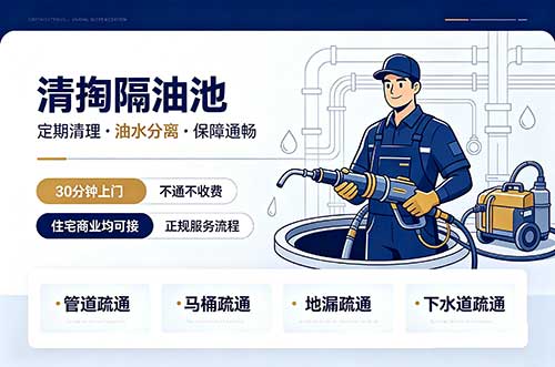 库车清掏隔油池